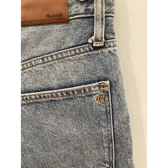 Madewell The Mom Jean Womens 28 Classic Preppy Light Wash Crop Denim Gorpcore - Picture 8 of 11